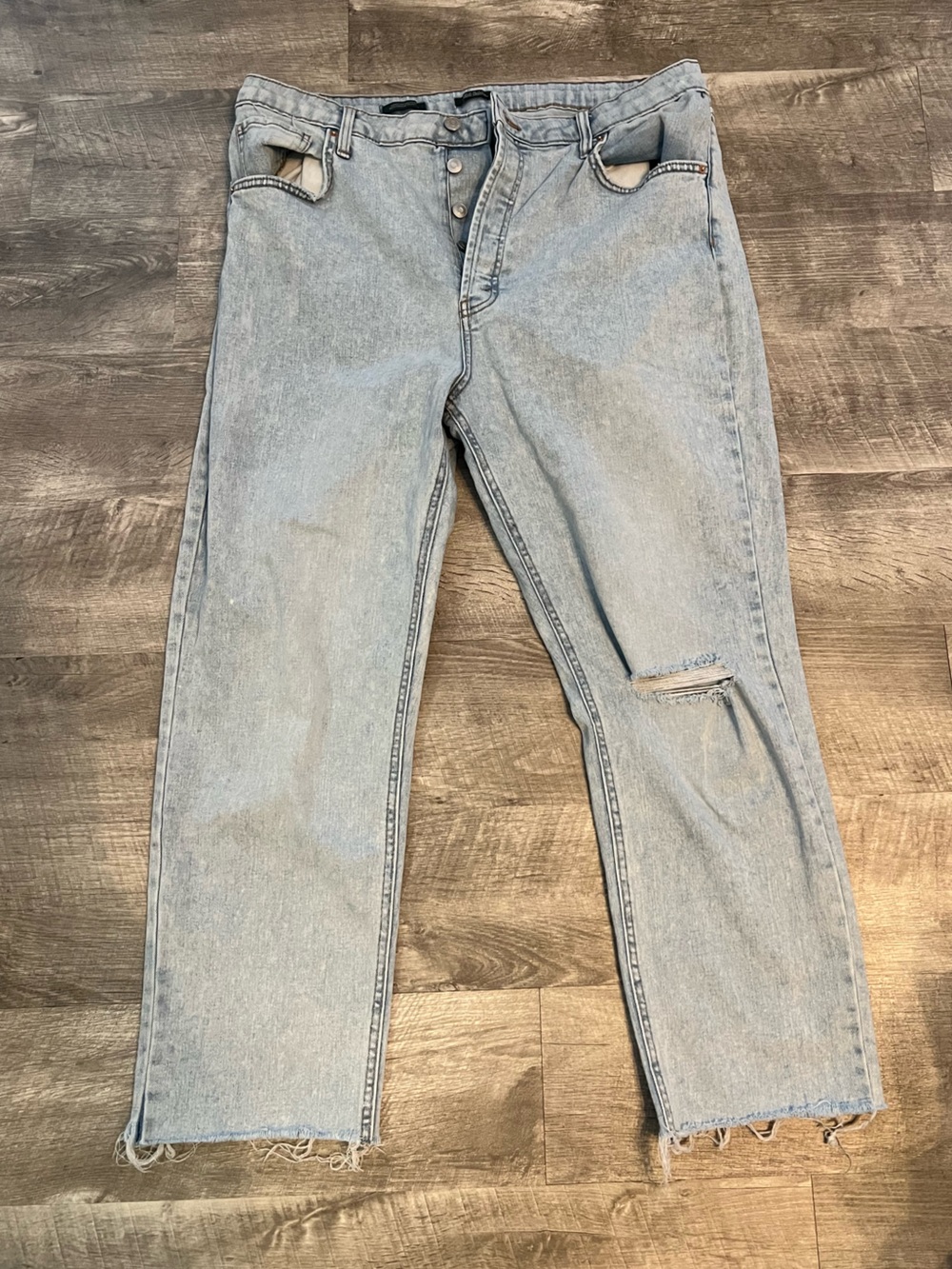 wild fable Light Wash Ankle Crop Jeans
